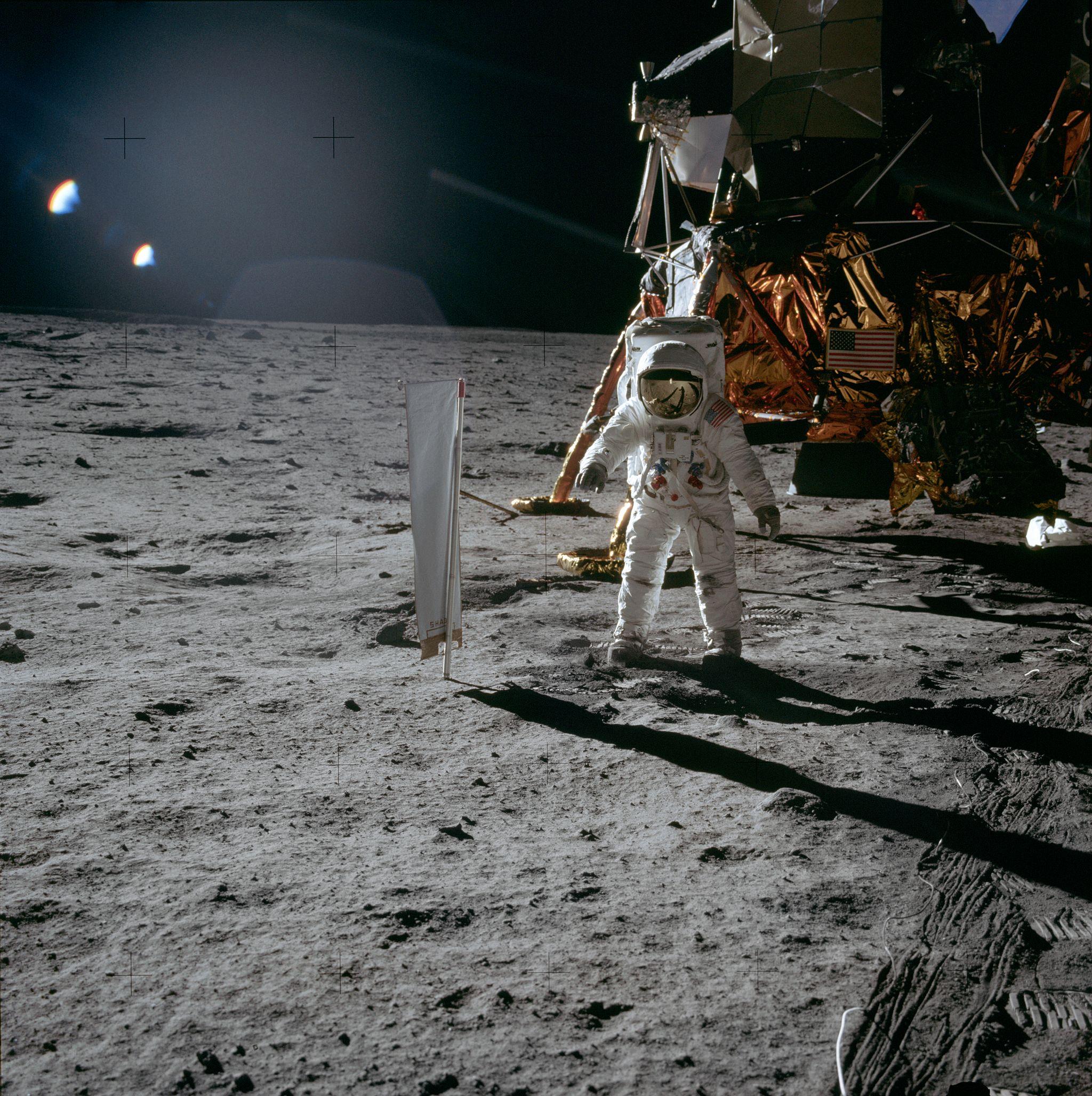 Man on moon