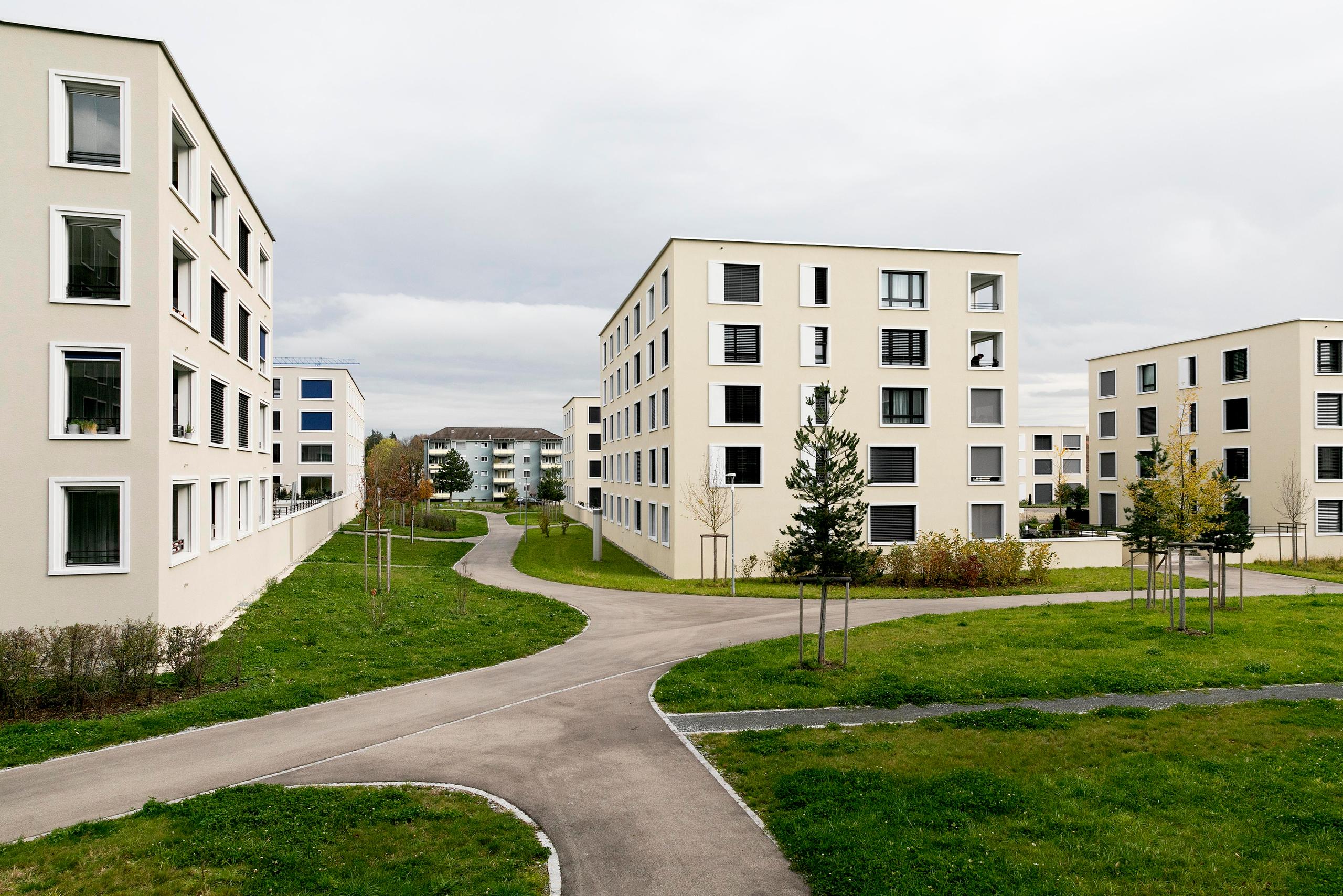 Leerstehende Überbauung