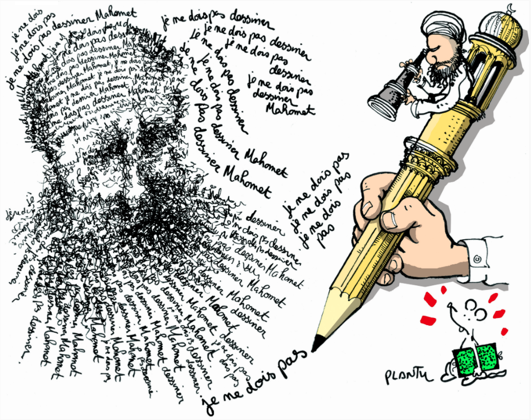 Zeichnung von Mohammed