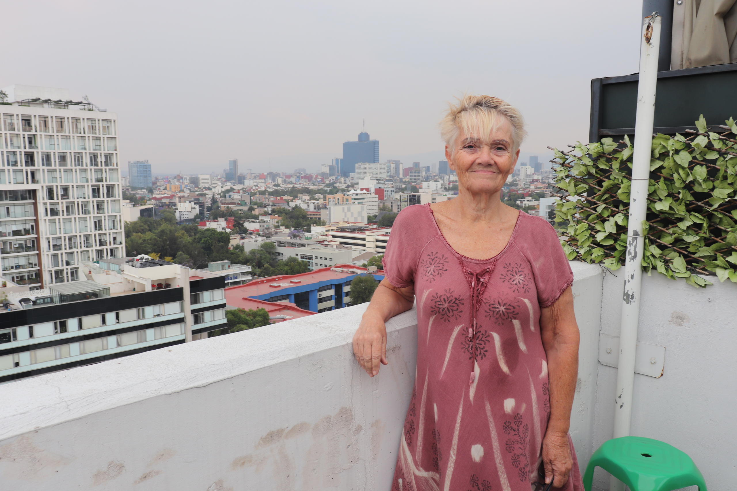 Edith Müller in Mexiko Stadt