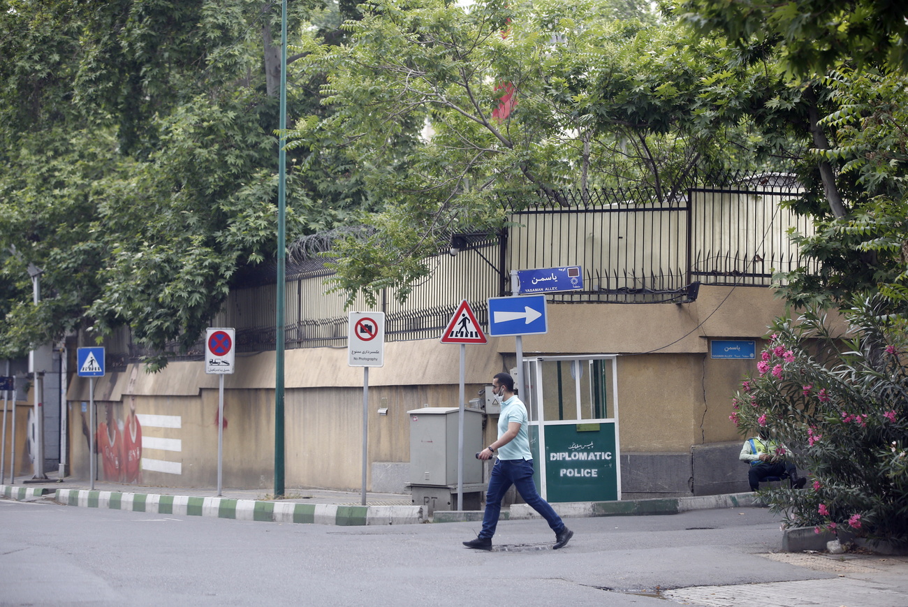 The Swiss embassy in Tehran is closed for safety reasons